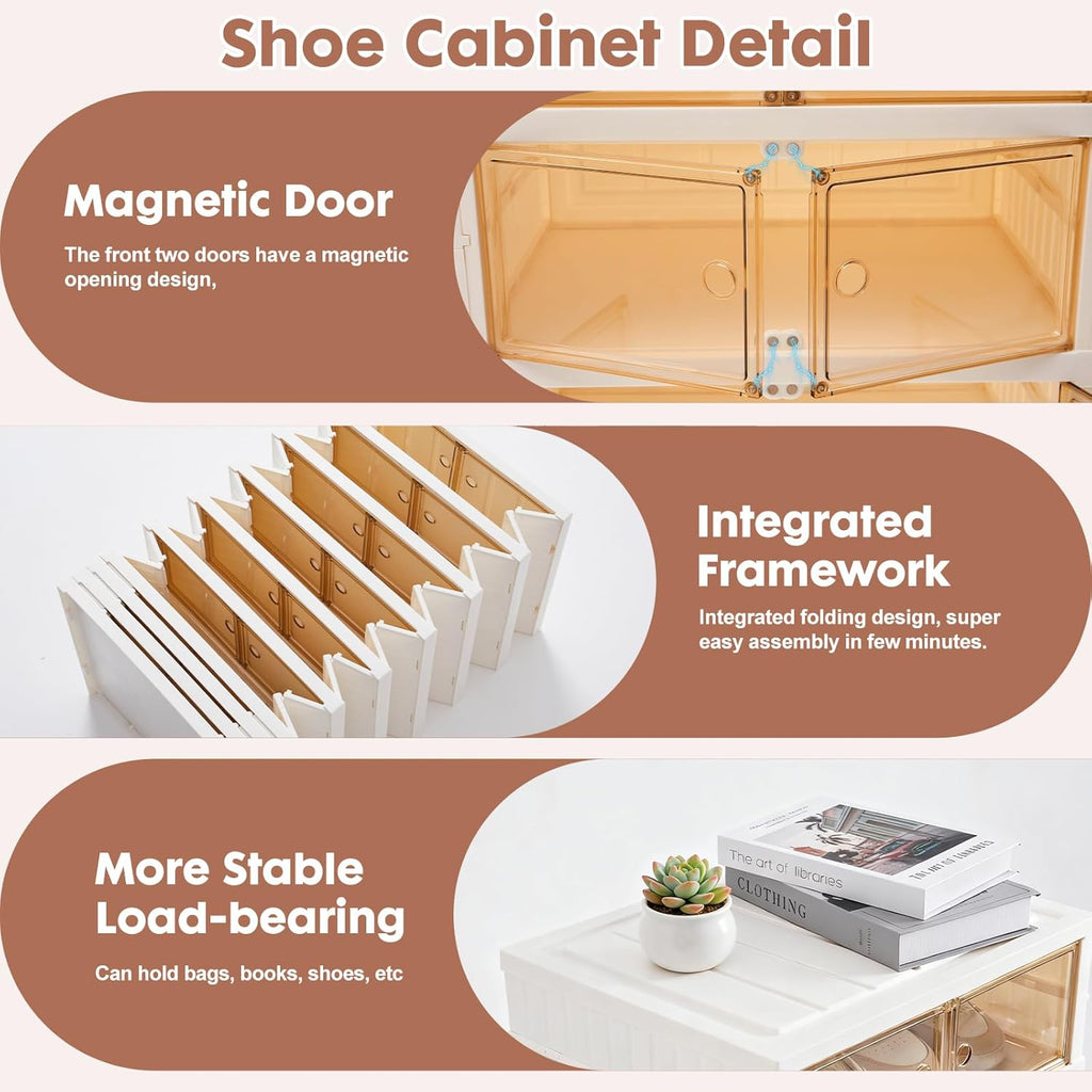 Collapsible Shoe Rack Organizer