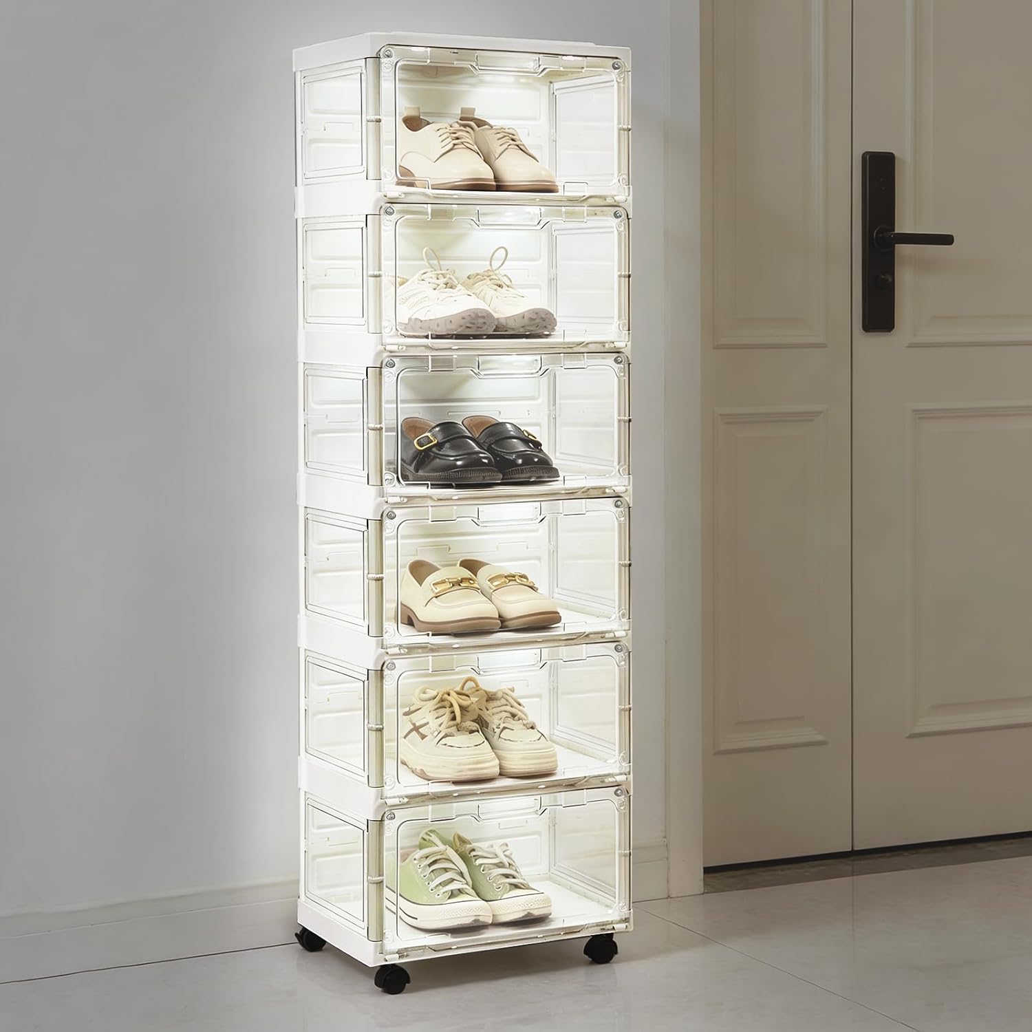 Collapsible Shoe Rack Organizer