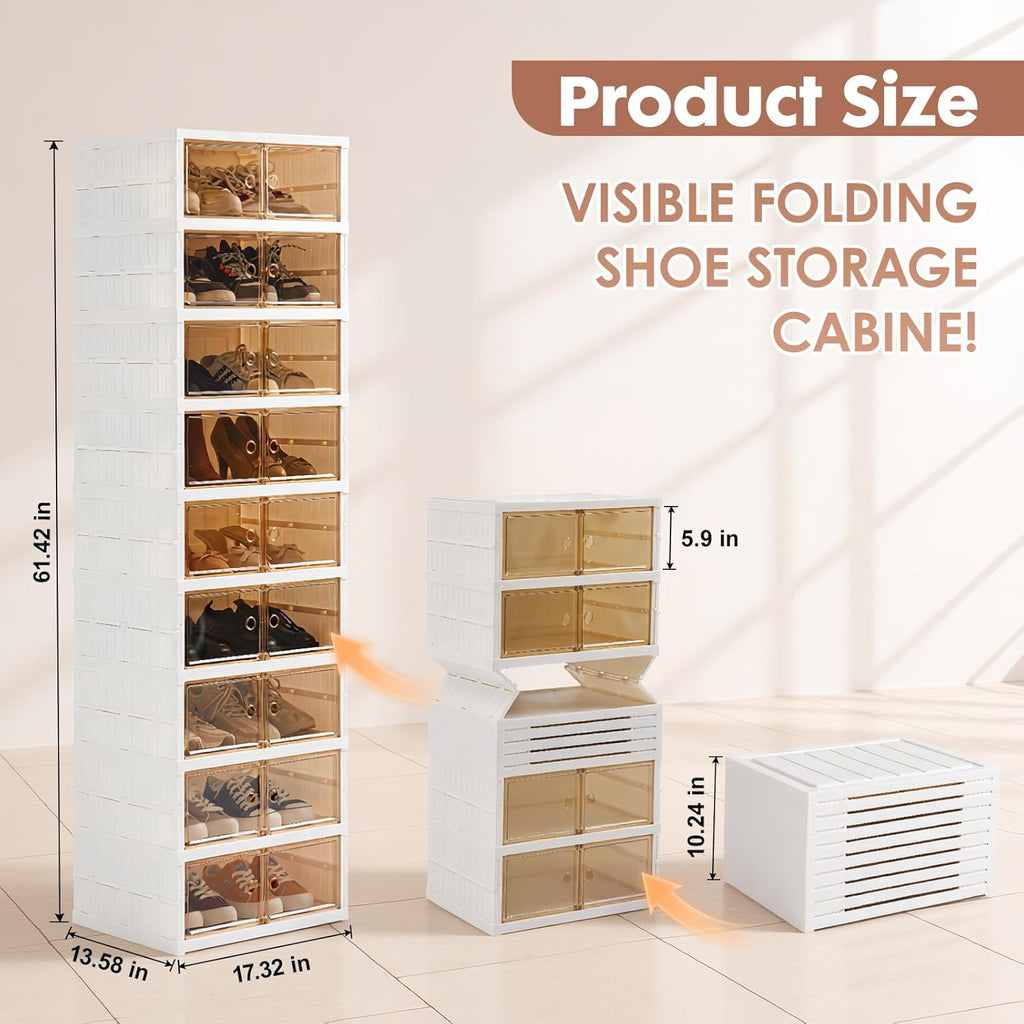Collapsible Shoe Rack Organizer