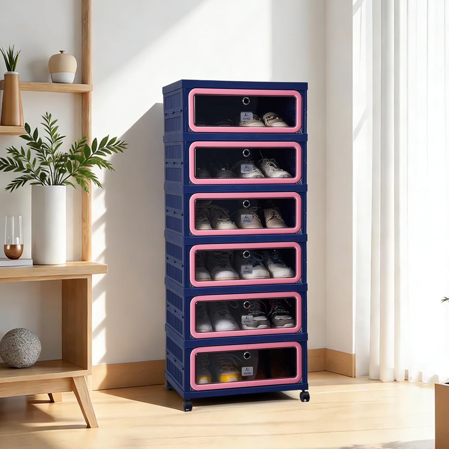 Collapsible Shoe Rack Organizer