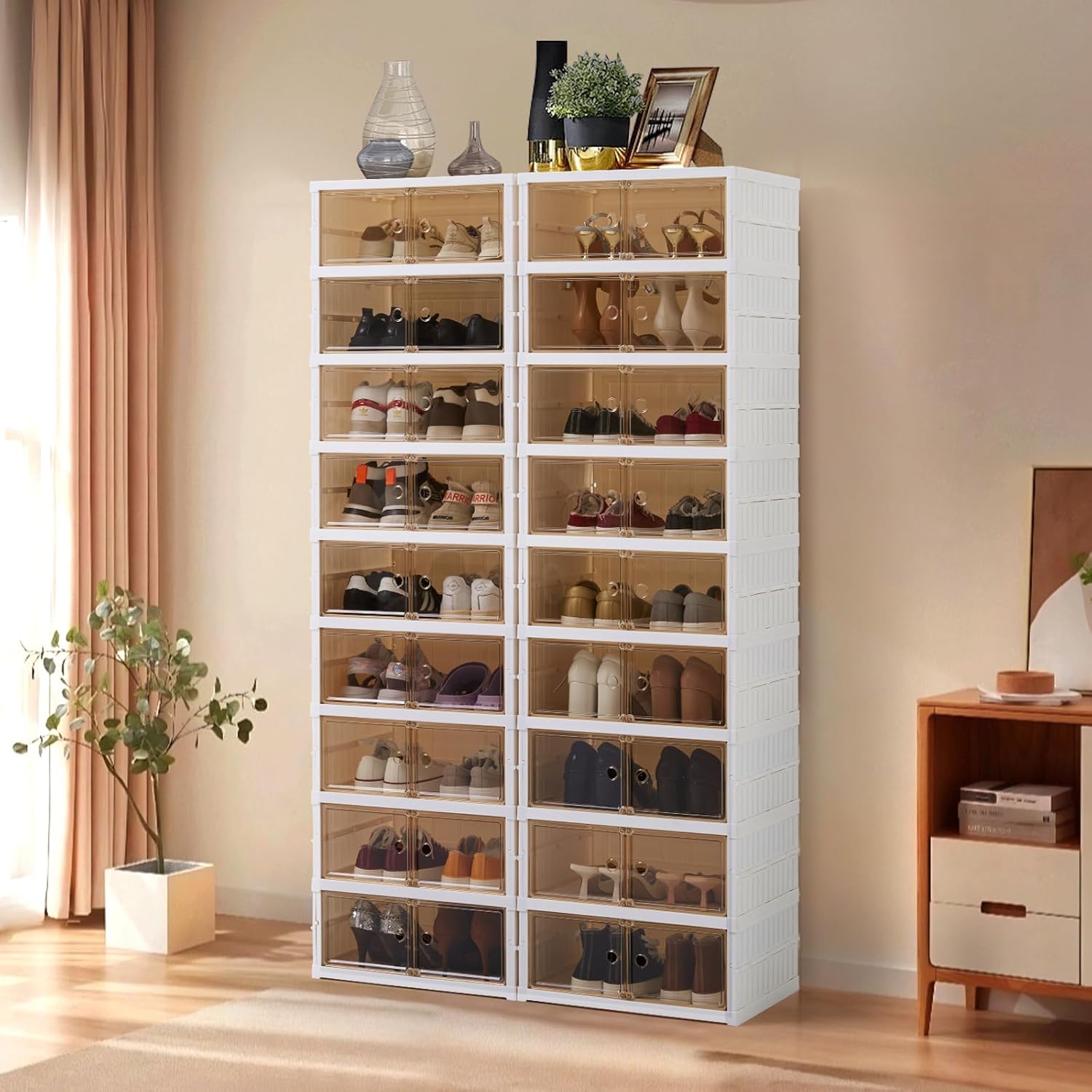 Collapsible Shoe Rack Organizer