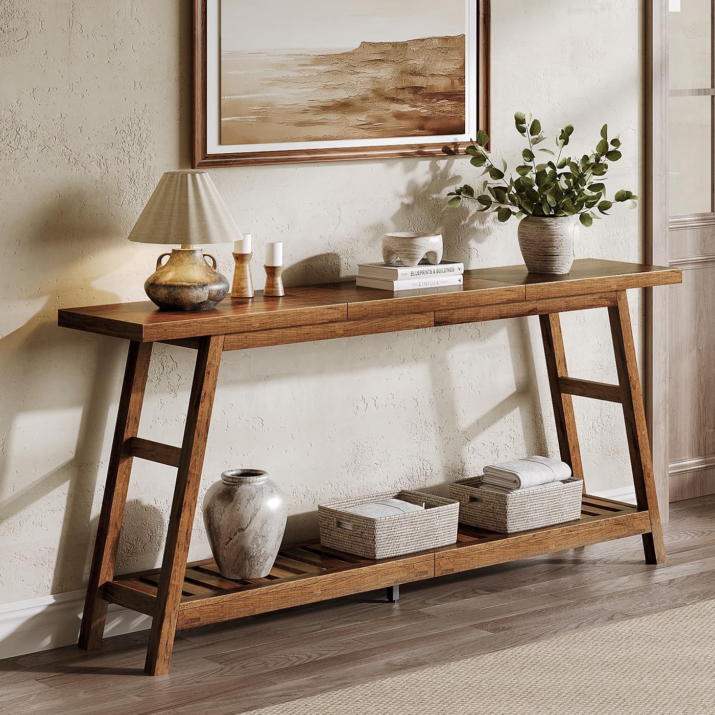Long Console Tables for Entryway