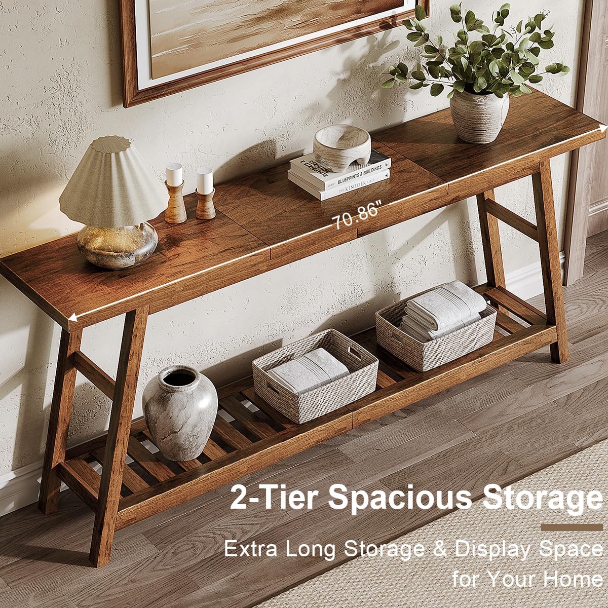 Long Console Tables for Entryway