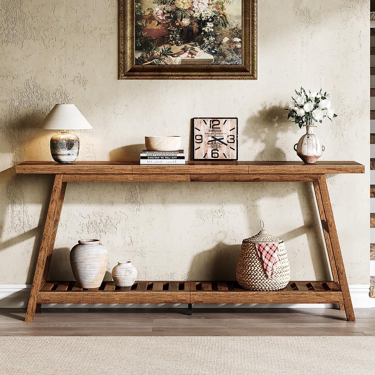 Long Console Tables for Entryway