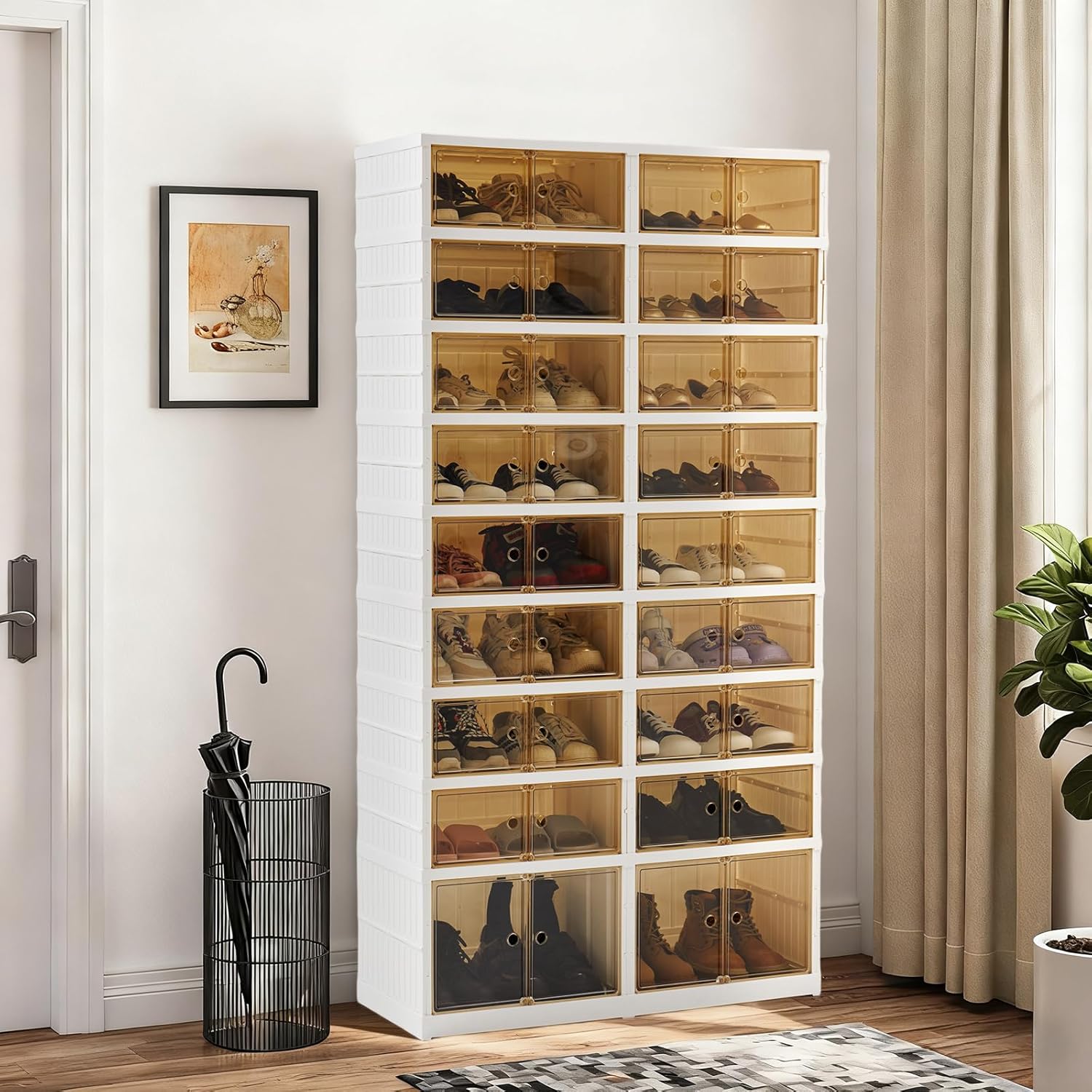 Collapsible Shoe Rack Organizer