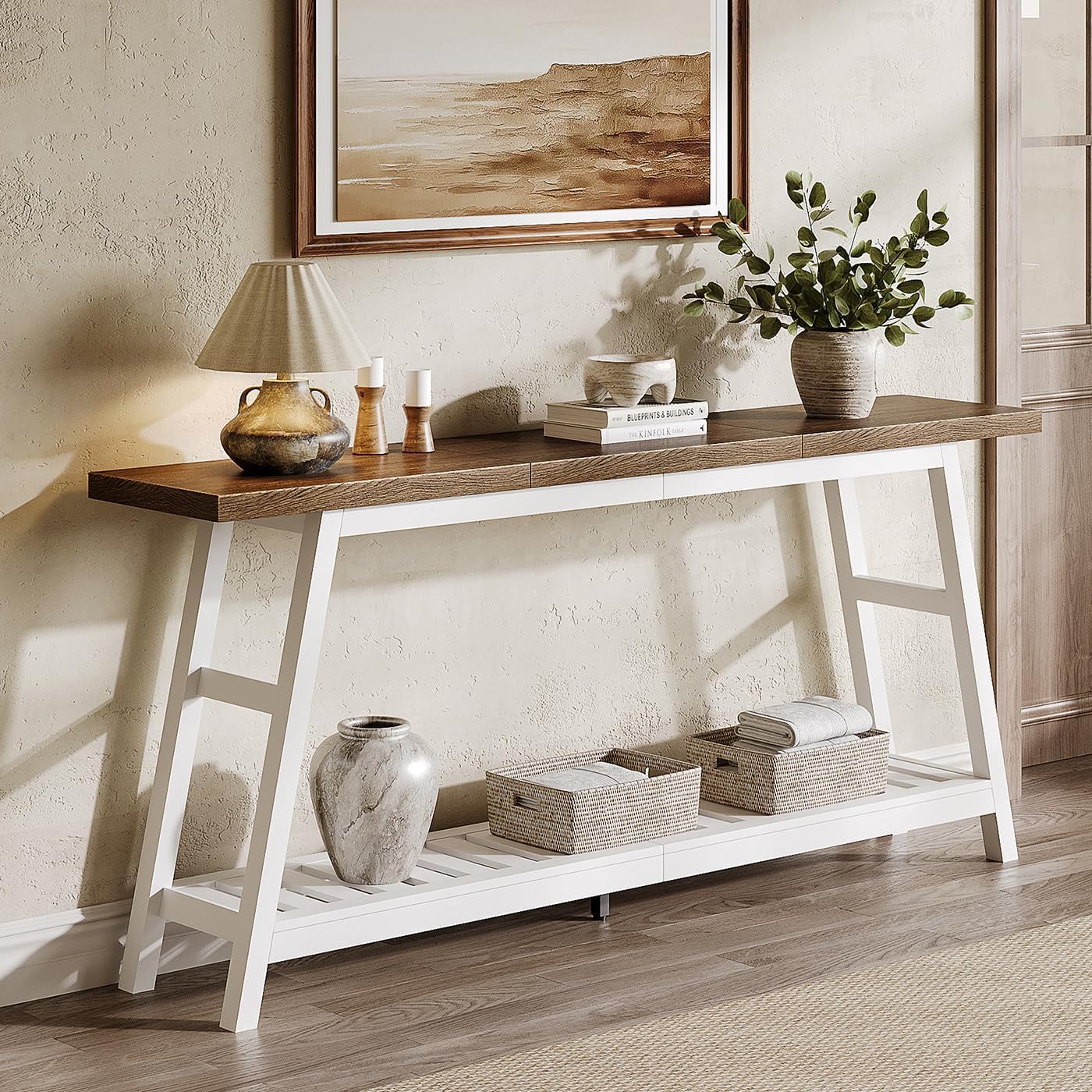 Long Console Tables for Entryway
