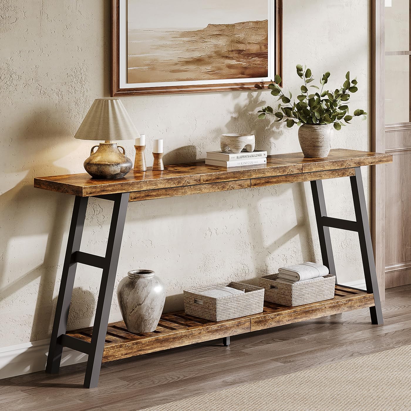 Long Console Tables for Entryway