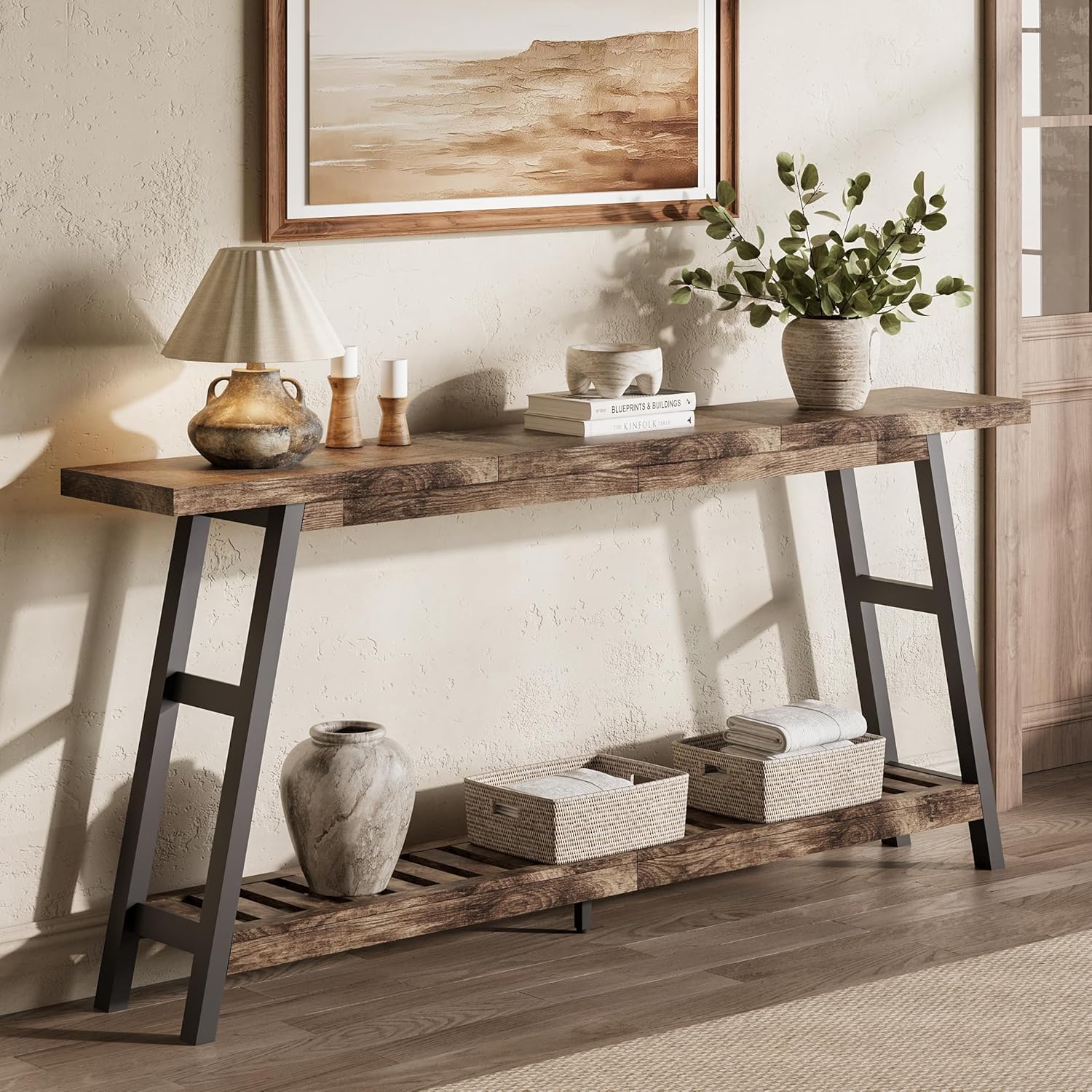 Long Console Tables for Entryway